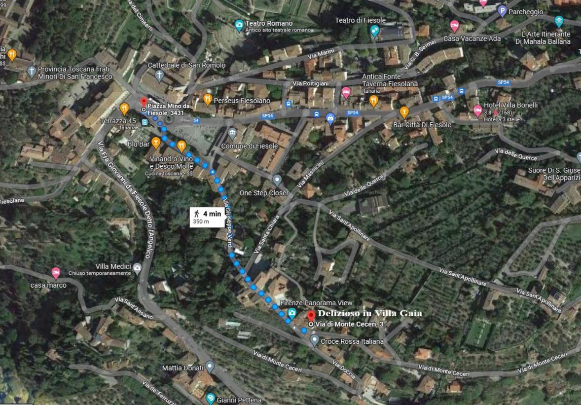 Delizioso In Villa Gaia Fiesole Exterior foto